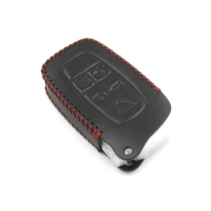 New-Aftermarket-Leather-Case-For-Land-Rover-Smart-Remote-Key-4+1-Buttons-RV-B-High-Quality-Best-Price---Emirates-Keys