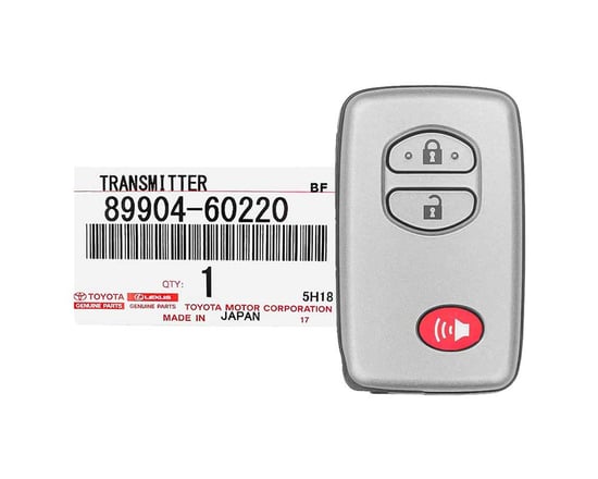 Brand-New-Toyota-Land-Cruiser-2007-2008-Genuine-Smart-Key-3-Buttons-433MHz-89904-60220-8990460220---FCCID:-B53EA---Emirates-Keys