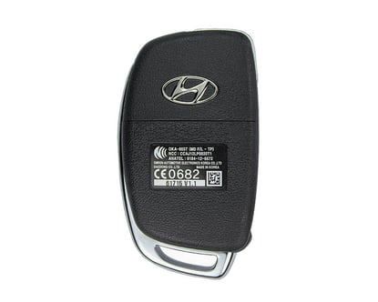 NEW-Hyundai-Elantra-2014-Genuine-OEM-Flip-Remote-Key-3-Buttons-433MHz-95430-3X310---Compatible-Part-Number:-95430-3S461-FCCID:-OKA-865T---MK3