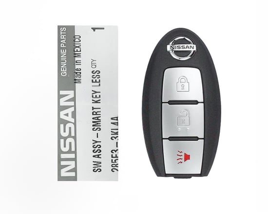 Brand-New-Nissan-Pathfinder-2013-2015-Genuine-OEM-Smart-Remote-Key-3-Buttons-433MHz-285E3-3KL4A,-285E3-9PB3A-FCCID:-KR5S180144014---Emirates-Keys