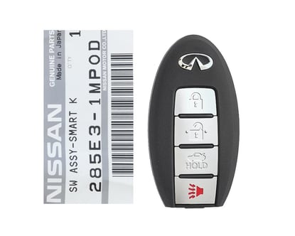 New-Infiniti-M56-Q70-M37-2011-2013-Genuine-OEM-Smart-Key-Remote-4-Buttons-433MHz-285E3-1MP0D---FCCID-:-CWTWB1U787-OEM-Box---Emirates-Keys