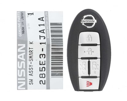 Brand-New-Nissan-Quest-2011-2017-Genuine-OEM-Smart-Key-Remote-5-Buttons-315MHz-Manufacturer-Part-Number:-285E3-1JA1A,-285E31JA1A---FCCID:-CWTWB1U818