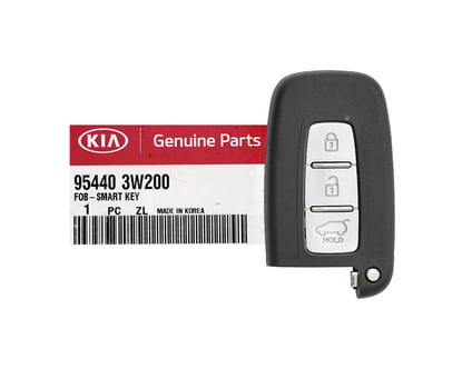 NEW-KIA-Sportage-2011-2012-Genuine-OEM-Smart-Key-Remote-3-Buttons-433MHz-95440-3W200-,-95440-3U000---95440-3U000---FCCID:-SVI-CMFEUO3---Emirates-Keys