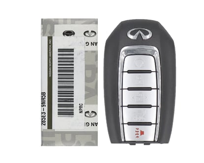 Brand-New-Infiniti-QX60-2019-2021-Genuine-OEM-Smart-Remote-Key-5-Buttons-433MHz-285E3-9NR5A-285E3-9NR5B---FCCID:-KR5TXN7-OEM-Box----Emirates-Keys