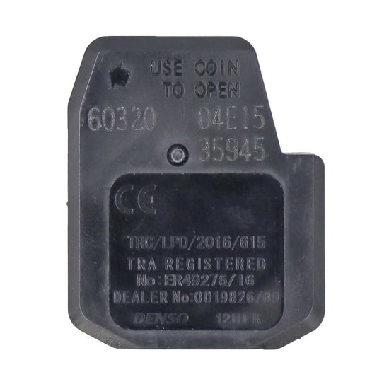 Used-Toyota-Prado-2019-Genuine-OEM-Remote-Key-Module-2-Buttons-433MHz-Manufacturer-Part-Number:-89071-60320---Emirates-Keys
