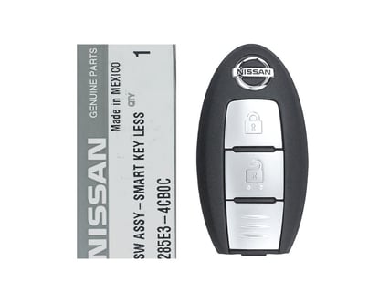 New-Nissan-X-Trail-2015-Genuine-OEM-Smart-Remote-Key-2-Buttons-433MHz-285E3-4CB0C-285E34CB0C,-285E3-4CB0A-285E34CB0A---FCCID:-S180144202---Emirates-Keys