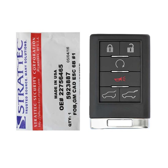 Cadillac-Escalade-2007-2012-Genuine-Remote-Key-6-Button-315MHz-5923887-5923888-FCCID:-OUC60000223---Emirates-Keys