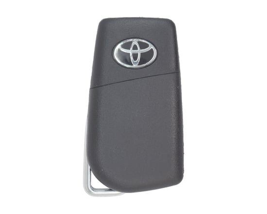 Used-Toyota-Corolla-2018-Genuine-OEM-Flip-Remote-Key-4-Buttons-433MHz-OEM-Part-Number:-89070-02F80-High-Quality-Best-Price---Emirates-Keys