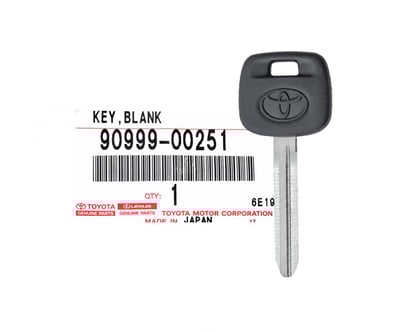 New-Toyota-Genuine-OEM-Replacement-Key-blank-Without-Transponder-OEM-Part-Number:-90999-00251---Emirates-Keys