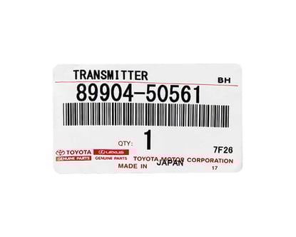 Brand-New-Lexus-LS460-2008-Korean-Genuine-OEM-Remote-3-Buttons-433MHz-89904-50561-8990450561---FCCID:-B53EA---Emirates-Keys