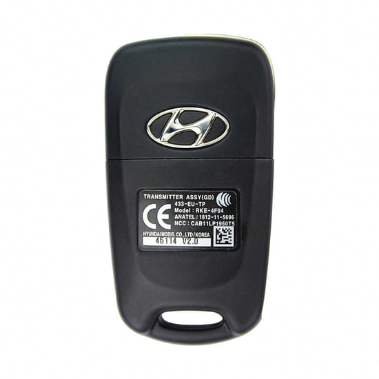 Hyundai-I30-2014-Genuine-OEM-Remote-3-Buttons-4D-Transponder-433MHz-95430-A5101-Compatible-Part-Number:-95430-A5100-FCCID:-RKE-4F04---MK3
