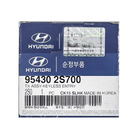 New-Hyundai-Tucson-2012-Genuine-Flip-Remote-Key-4-Buttons-433MHz-95430-2S700-954302S700,-95430-2S701---FCCID:-OKA-860T---Emirates-Keys