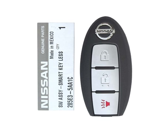 NEW-Nissan-Murano-2015-2018-Genuine-OEM-Smart-Key-Remote-3-Buttons-433MHz-Manufacturer-Part-Number:-285E3-5AA1C---FCCID:-KR5S180144014---Emirates-Keys
