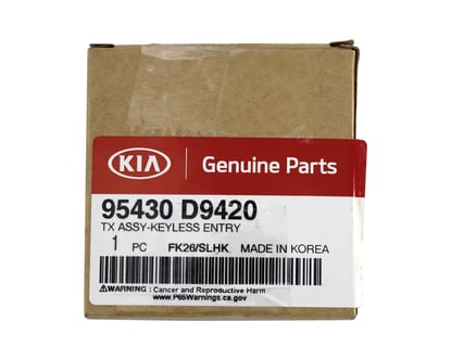 KIA-Sportage-2020-Genuine-Flip-Remote-Key-433MHz-95430-D9420