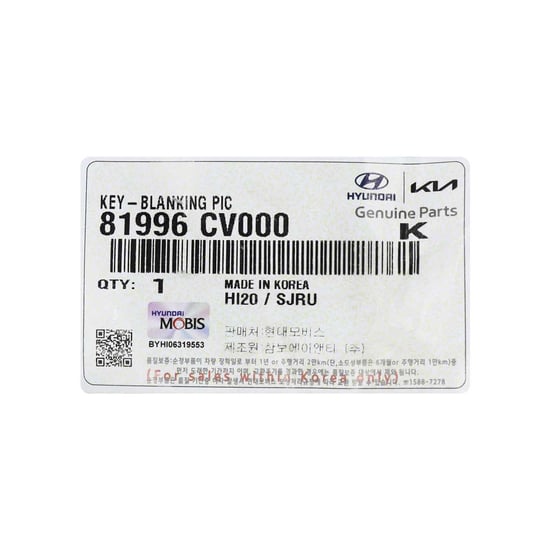 New-Kia-Genuine---OEM-Smart-Remote-Blade-OEM-Part-Number:-81996-CV000---Emirates-Keys