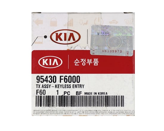 NEW-KIA-Cadenza-2016-2017-Genuine-OEM-Flip-Remote-Key-4-Buttons-433MHz-95430-F6000-95430F6000---FCCID:-RKE-4F29-OEM-Box---Emirates-Keys