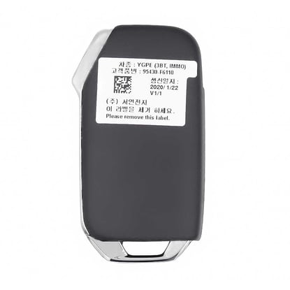 New-KIA-Cadenza-2020-Genuine-OEM-Flip-Remote-Key-3-Buttons-433MHz-95430-F6110-95430-F6110---Emirates-Keys