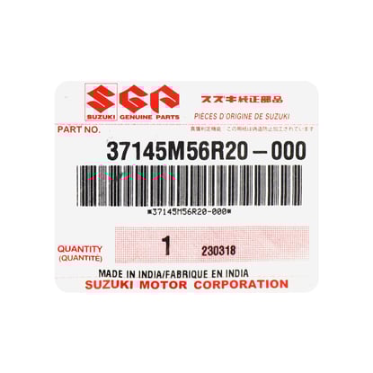 New-Suzuki-Ertiga-2019-2022-Genuine---OEM-Remote-Key-2-Buttons-433MHz-OEM-Part-Number:-37145-M56R20---Emirates-Keys