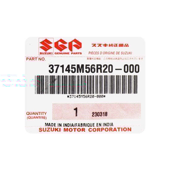 New-Suzuki-Ertiga-2019-2022-Genuine---OEM-Remote-Key-2-Buttons-433MHz-OEM-Part-Number:-37145-M56R20---Emirates-Keys