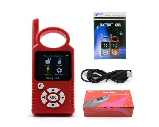 Picture of JMD / JYGC Handy Baby Hand-held Car Transponder Key Copy Auto Key Programmer for 4D 46 48 Chips Spanish Language with G Activation