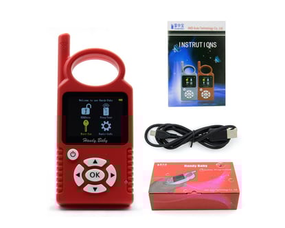 Picture of JMD / JYGC Handy Baby Hand-held Car Transponder Key Copy Auto Key Programmer for 4D 46 48 Chips French Language with G Activation