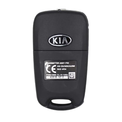 Used-KIA-Cerato-2012-Original-Flip-Remote-3-Buttons-433MHz-Without-Transponder-OEM-Part-Number:-95430-1M261---Emirates-Keys