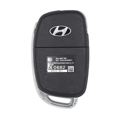 Used-Hyundai-I20-2013-Original-Flip-Remote-Key-3-Buttons-433MHz-Without-Transponder-OEM-Part-Number:-95430-1JAA1---Emirates-Keys
