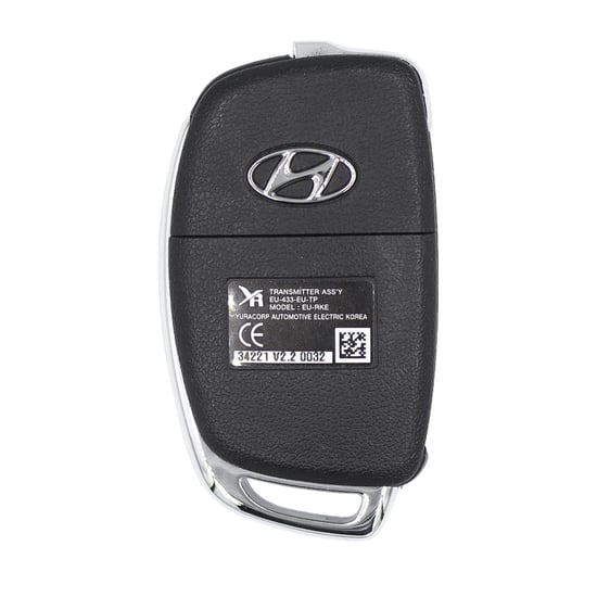 Used-Hyundai-H350-Truck-2015-2019-Original-Flip-Remote-2-Buttons-433MHz-OEM-Part-Number:-95810-59300---Emirates-Keys