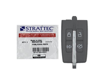 NEW-Ford-TAURUS-2009-2012-STARTTEC-Genuine-Smart-Remote-Key-4-Buttons-315MHz-5914118---FCCID:-M3N5WY8406-OEM----Emirates-Keys