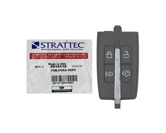 NEW-Ford-TAURUS-2009-2012-STARTTEC-Genuine-Smart-Remote-Key-4-Buttons-315MHz-5914118---FCCID:-M3N5WY8406-OEM----Emirates-Keys