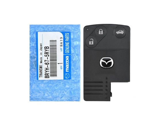 NEW-Mazda-3-2006-2009-Genuine-OEM-Smart-Card-Remote-3-Buttons-433MHz-BRYH-67-5RYB-BRYH675RYB---Emirates-Keys