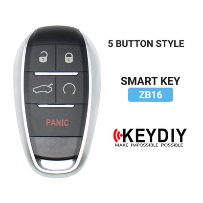 Picture of KeyDiy KD Universal Smart Remote Key 4+1 Button Type Alfa Romeo ZB16