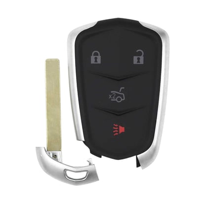 New-Aftermarket-Cadillac-Smart-Remote-Key-3+1-Buttons-with-Panic-315MHz-ID46-Chip-FCC-ID:-HYQ2AB---Emirates-Keys