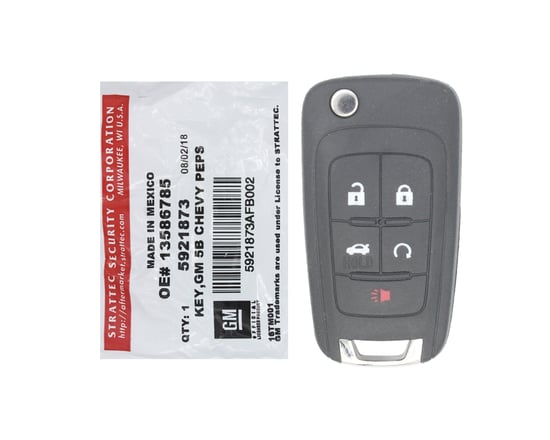 Picture of Chevrolet Impala Cruze Malibu 2011-2017 Genuine Proximity Flip Remote Key 315MHz 5921873
