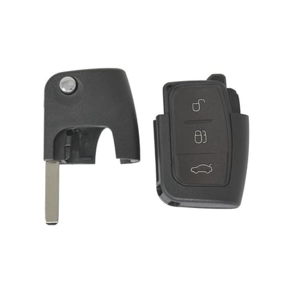 New-Aftermarket-Ford-Focus-Flip-Remote-3-Buttons-433MHz-HU101-Blade-High-Quality-Low-Price-Order-Now----Emirates-Keys