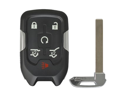New-GMC-Yukon-2015-2020-Smart-Remote-Key-5+1-Buttons-315MHz-Original-PCB-Aftermarket-Shell---Emirates-Keys