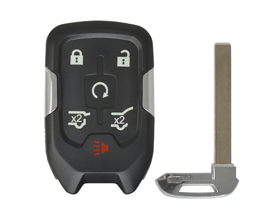 New-GMC-Yukon-2015-2020-Smart-Remote-Key-5+1-Buttons-315MHz-Original-PCB-Aftermarket-Shell---Emirates-Keys