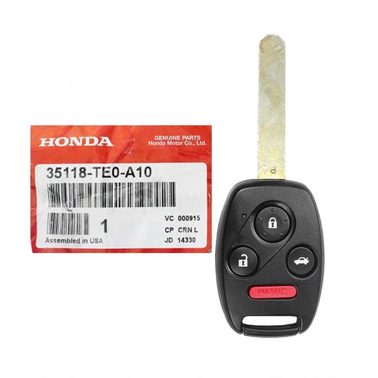 Honda-Accord-2-Doors-2008-2012-Genuine-Remote-Key-4-Buttons-315MHz-35118-TE0-A10,-FCCID:-MLBHLIK-1T-OEM---Emirates-Keys