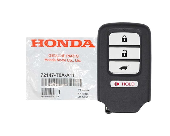 Honda-CRV-2015-2016-Genuine-OEM-Smart-Key-Remote-4-Buttons-315MHz-72147-T0A-A11-72147-T0A-A21,-FCCID:-ACJ932HK1210A-OEM---Emirates-Keys