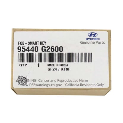 Brand-New-Hyundai-IONIQ-2020-Genuine-Smart-Remote-Key-3-Buttons-433MHz-95440-G2600-FCC-ID:-FOB-4F11---Emirates-Keys