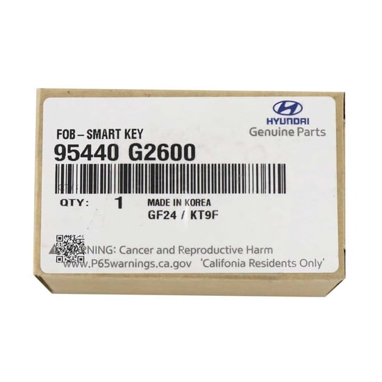 Brand-New-Hyundai-IONIQ-2020-Genuine-Smart-Remote-Key-3-Buttons-433MHz-95440-G2600-FCC-ID:-FOB-4F11---Emirates-Keys