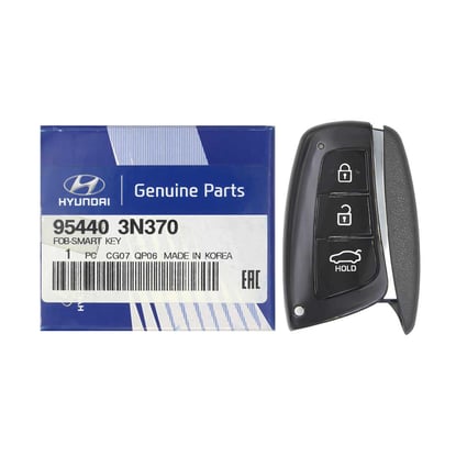 NEW-Hyundai-Centennial-Equus-2015-Genuine-OEM-Smart-Key-Remote-3-Buttons-433MHz-95440-3N370-954403N370---FCCID:-SVI-DMFEU03---Emirates-Keys