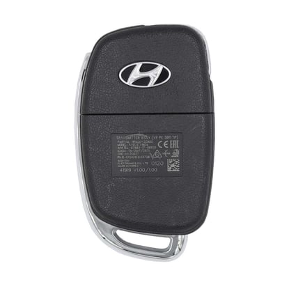Used-Hyundai-I40-2018-2019-Original-Flip-Remote-3-Buttons-433MHz-OEM-Part-Number:-95430-3Z800---Emirates-Keys