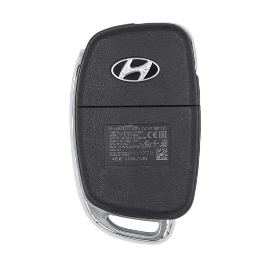 Used-Hyundai-I40-2018-2019-Original-Flip-Remote-3-Buttons-433MHz-OEM-Part-Number:-95430-3Z800---Emirates-Keys