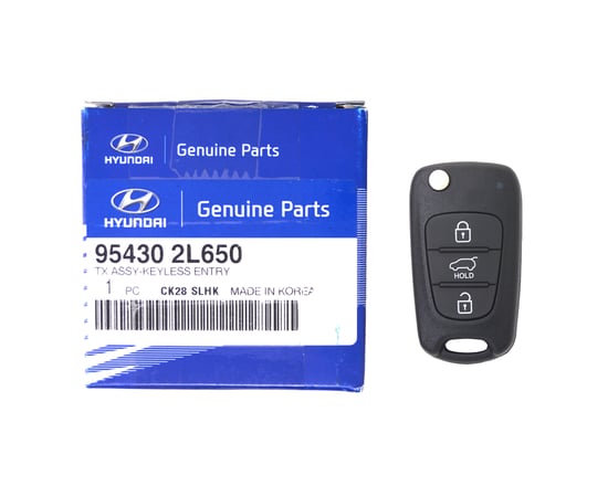 Picture of Hyundai I30 2011-2013 Genuine Flip Remote Key 433MHz 95430-2L650