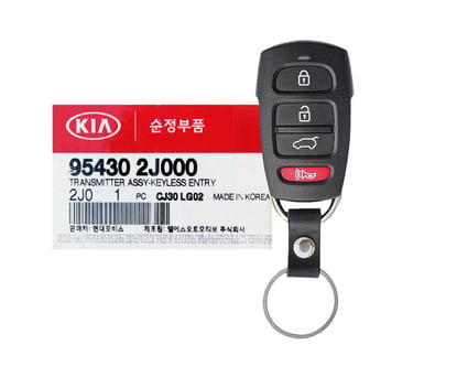 NEW-KIA-Borrego-2013-Genuine-OEM-Remote-4-Buttons-433MHz-Manufacturer-Part-Number:-95430-2J000---Emirates-Keys