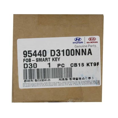 NEW-Hyundai-Tucson-2016-2017-Genuine-OEM-Smart-Key-Remote-4-Button-433MHz-95440-D3100NNA-95440D3100NNA---FCCID:-TQ8-FOB-4F07---Emirates-Keys