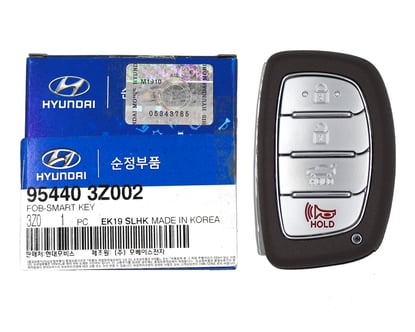 NEW-Hyundai-I40-2014-Genuine-OEM-Smart-Remote-Key-4-Buttons-433MHz-95440-3Z002-954403Z002---Emirates-Keys