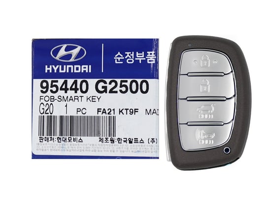NEW-Hyundai-Ioniq-2020-Genuine-OEM-Smart-Remote-Key-4-Buttons-433MHz-95440-G2500-95440G2500---FCCID:-TQ8-FOB-4F11-OEM-Box---Emirates-Keys