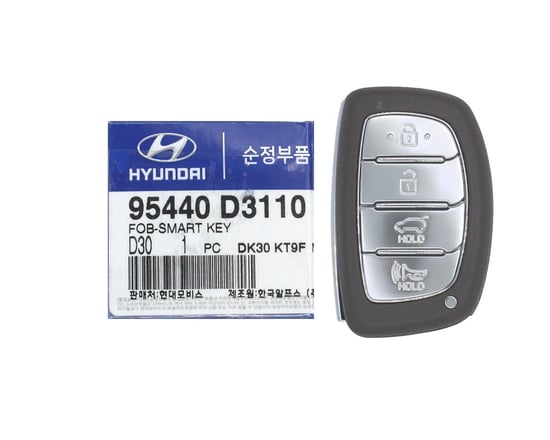 NEW-Hyundai-Tucson-2018-Genuine-OEM-Smart-Remote-Key-4-Buttons-433MHz-HITAG-3-Transponder-95440-D3110-95440D3110---FCCID:-TQ8-FOB-4F11---Emirates-Keys